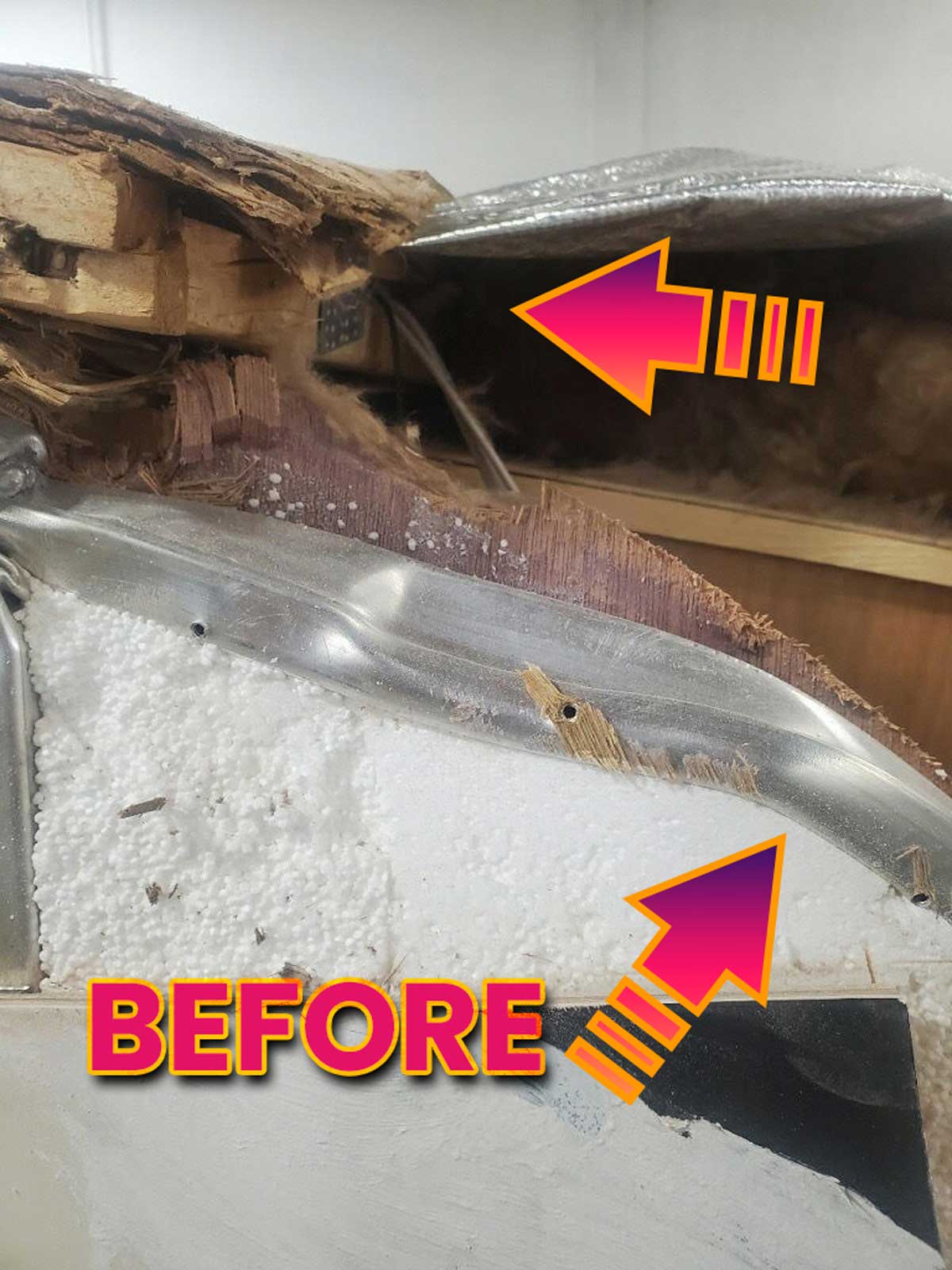 Fixing Major Damage to a Sidewall